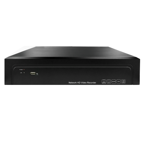 H.265 16CH 4K NVR with 4CH POE